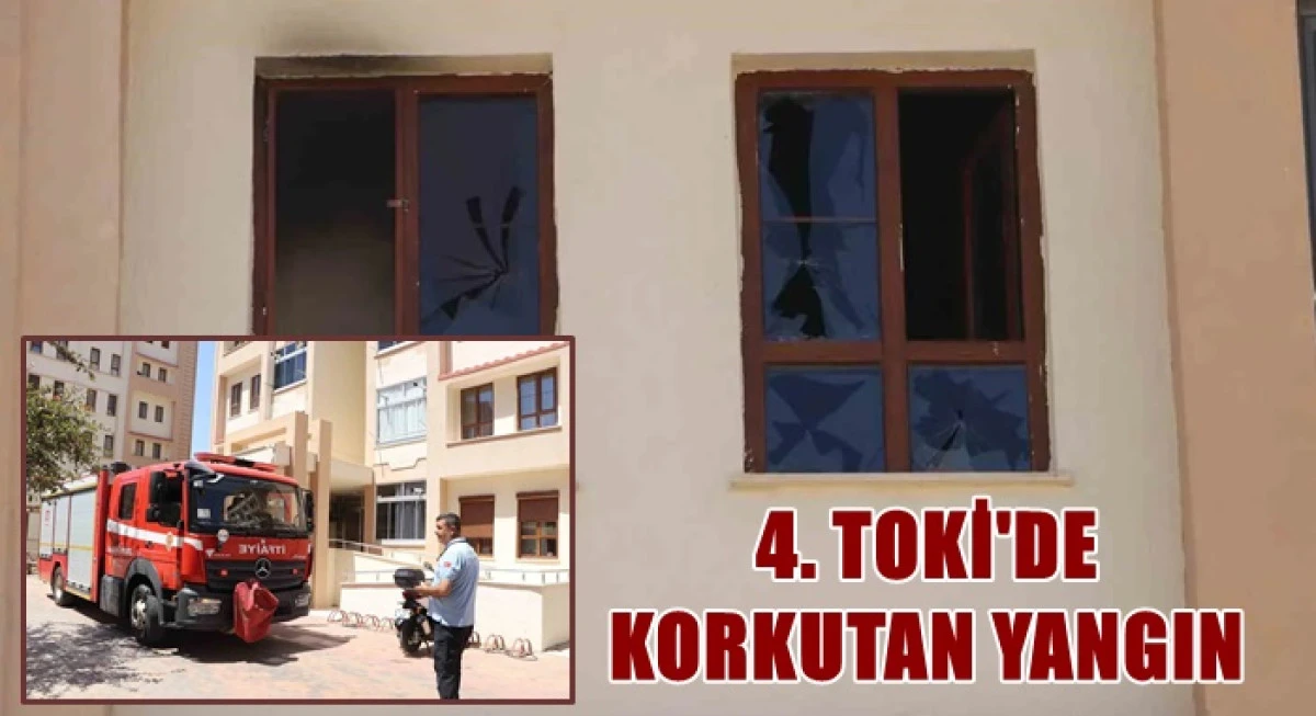 4. Toki'de korkutan yangın