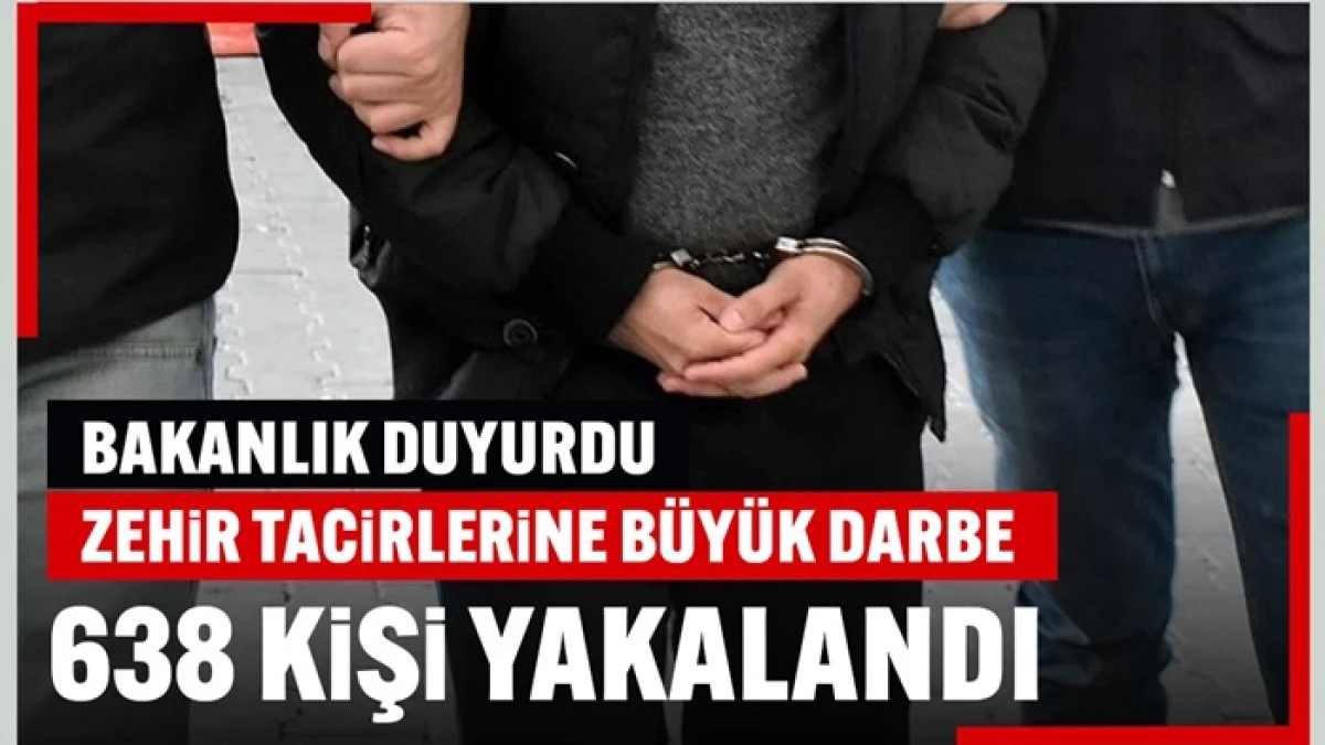 574 kilo uyuşturucu ele ge&ccedil;irildi