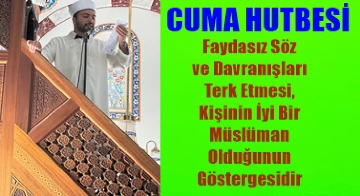 Allah&rsquo;a ve ahiret g&uuml;n&uuml;ne inanan, ya hayır s&ouml;ylesin ya da sussun.&rdquo;[4]