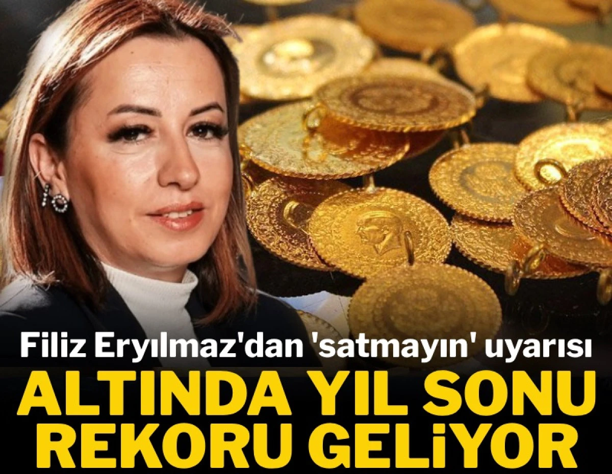 Altında yıl sonu rekoru geliyor!