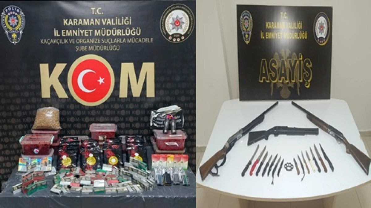 Asayiş ve g&uuml;venlik uygulamalarının bilan&ccedil;osu a&ccedil;ıklandı.