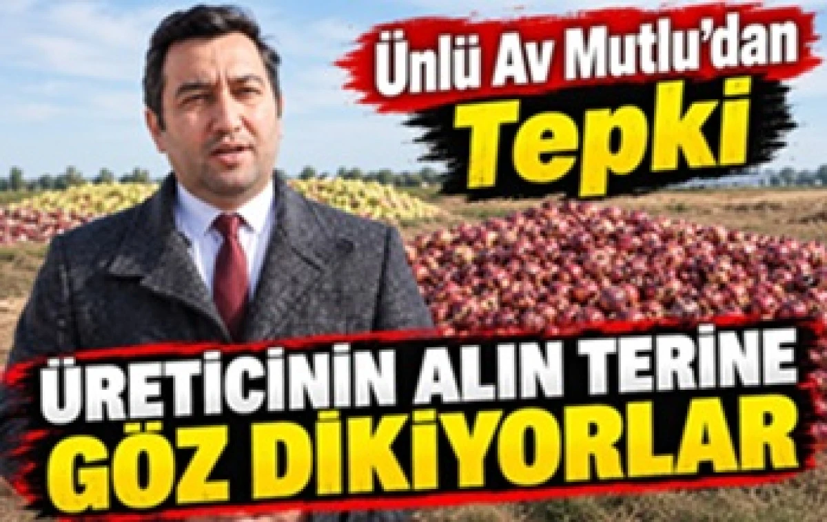 Avukat H&uuml;seyin Mutlu &Uuml;reticinin alın teri hi&ccedil;e sayılıyor.