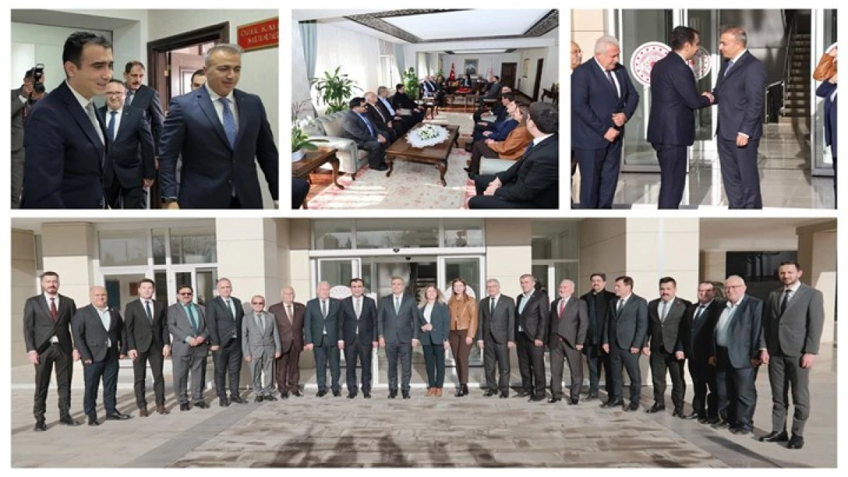 BELEDİYE BAŞKANI SAVAŞ KALAYCI'DAN VALİ &Ccedil;İ&Ccedil;EK'E ZİYARET