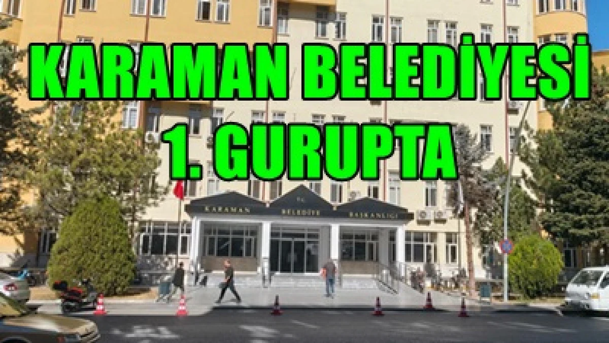 Belediyeler beş ayrı gruba ayrıldı