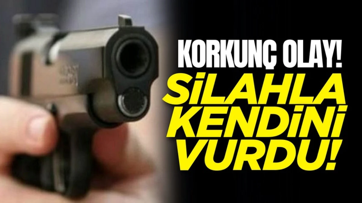 Bir Kişi  Kendini Silahla Vurdu