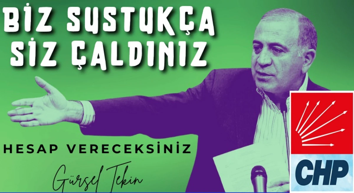 Biz Sustukça Siz Çaldınız, Hesap Vereceksiniz