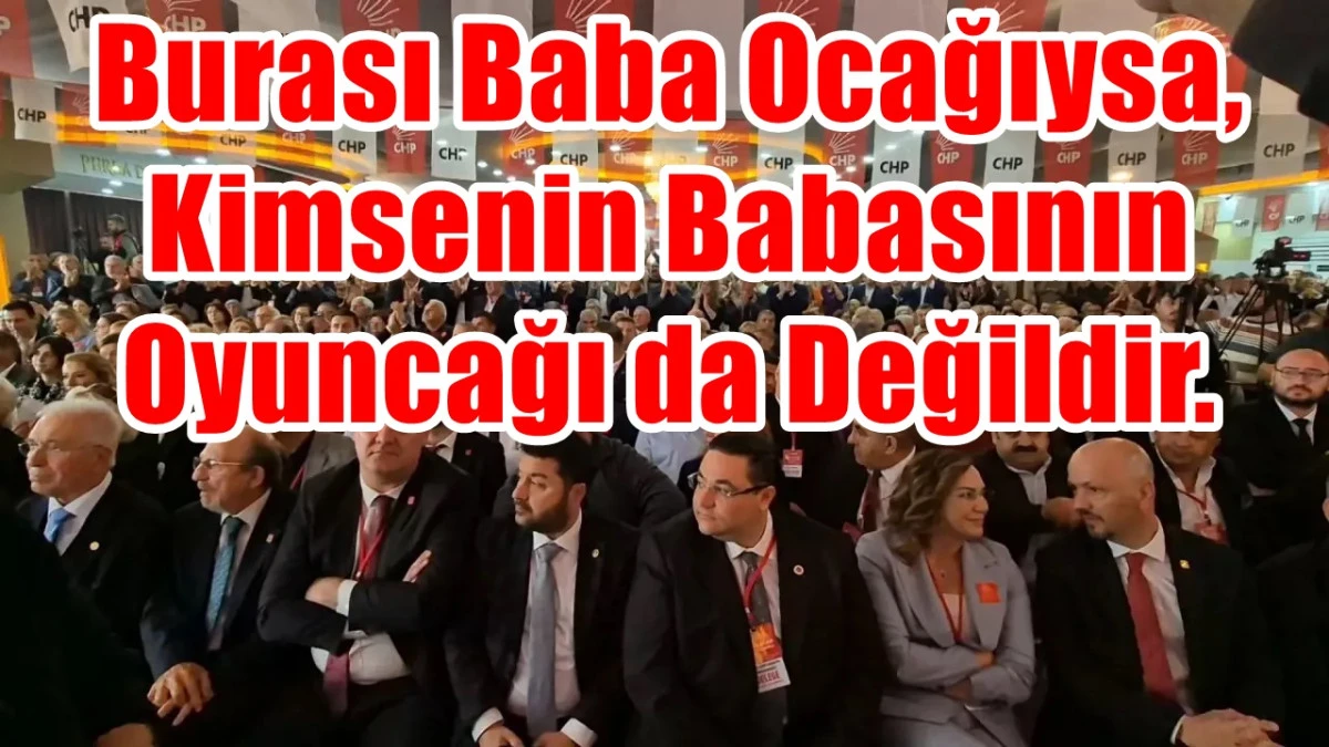 CHP'nin il kongresinde büyük kriz