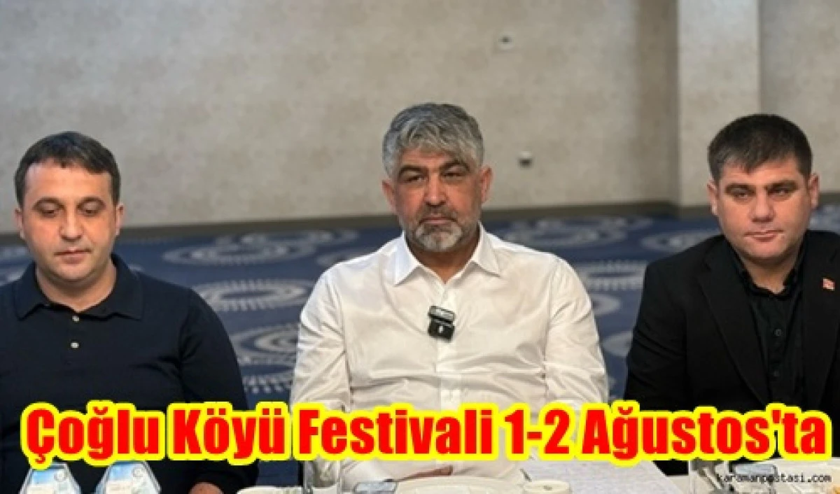 &Ccedil;oğlu K&ouml;y&uuml; Festivali 1-2 Ağustos'ta Yapılacak 