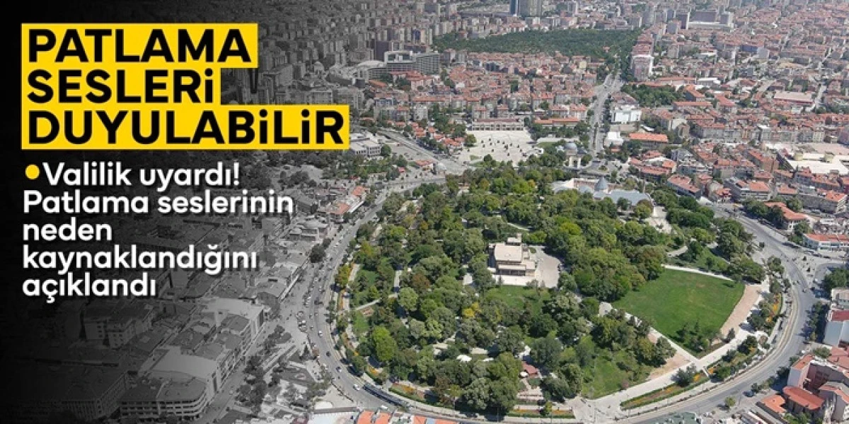 Dikkat !! Patlama Sesi Duyulabilir