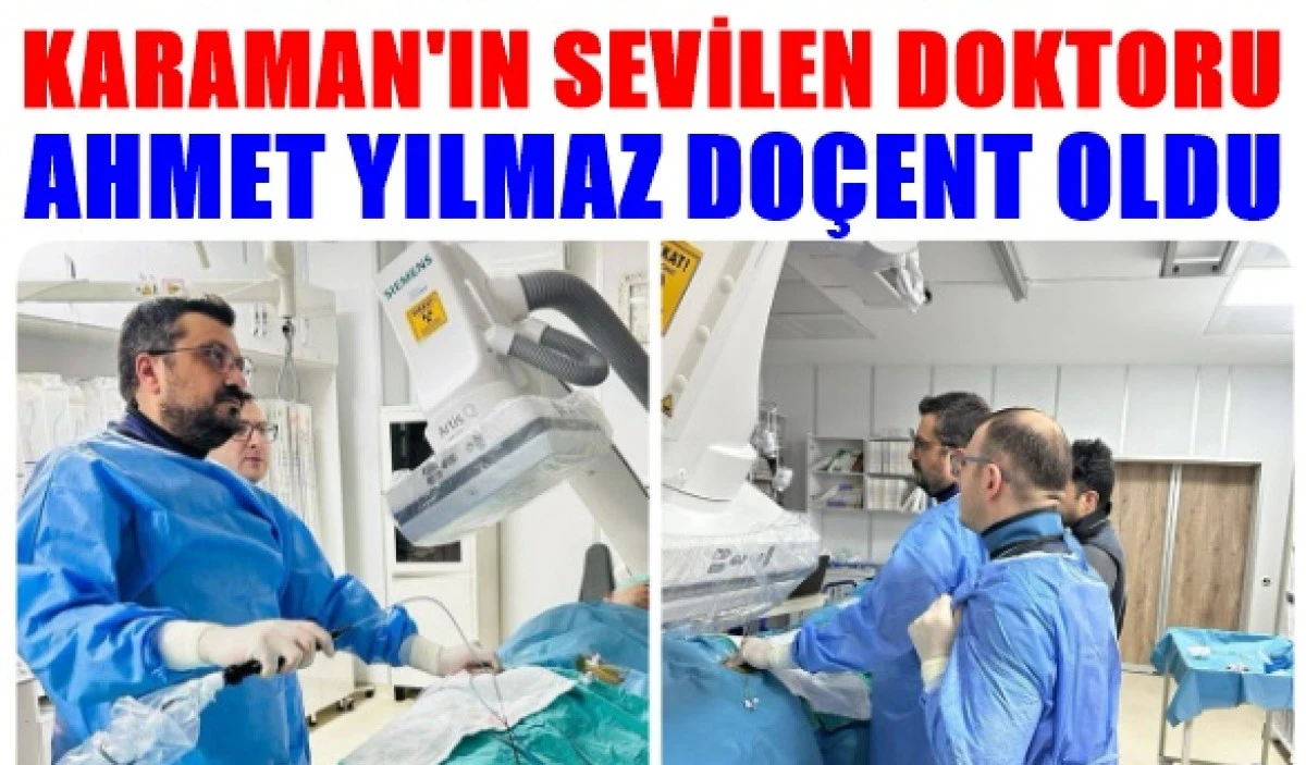 Dr. Yılmaz Do&ccedil;ent Oldu!