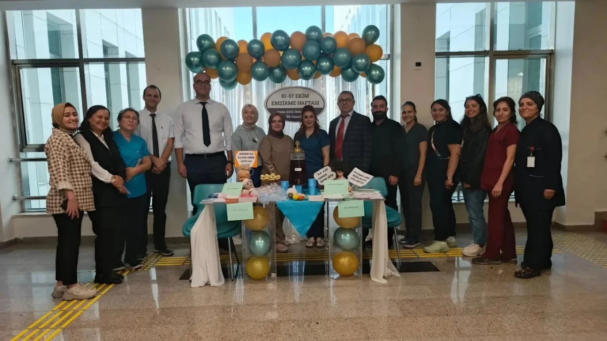 Dünya emzirme haftası etkinliği gerçekleştirildi.