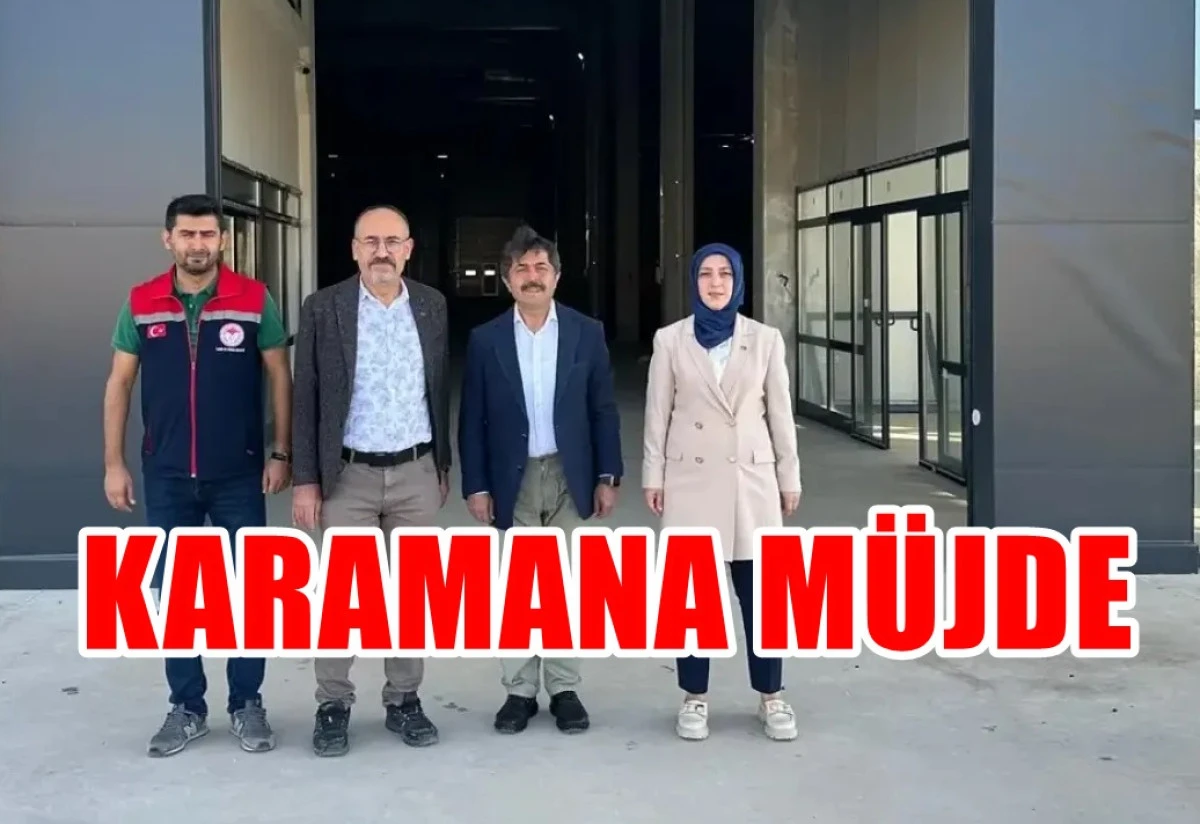 Elmanın Başkenti Karaman'a Müjde