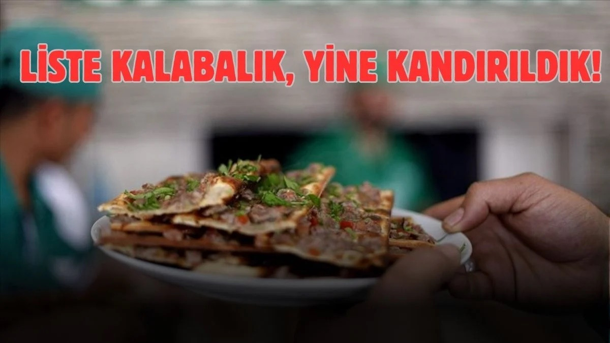 Etliekmek'te SKANDAL