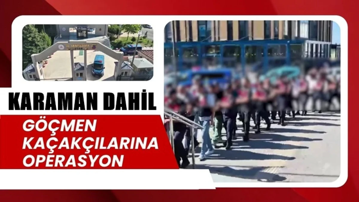 G&Ouml;&Ccedil;MEN KA&Ccedil;AK&Ccedil;ILARINA OPERASYON
