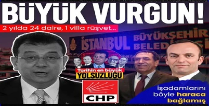 İşte İmamoğlu suç örgütünün 2015-2017 arasındaki Beylikdüzü vurgunu: 2 yılda 24 daire 1 villa rüşvet...