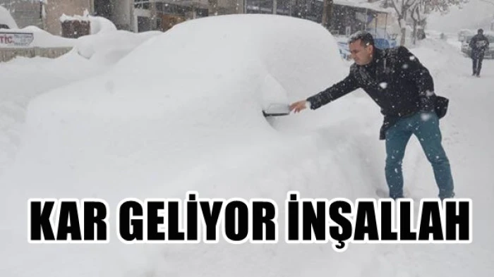 Kar yağışı i&ccedil;in Meteoroloji&rsquo;den sevindirici haber geldi