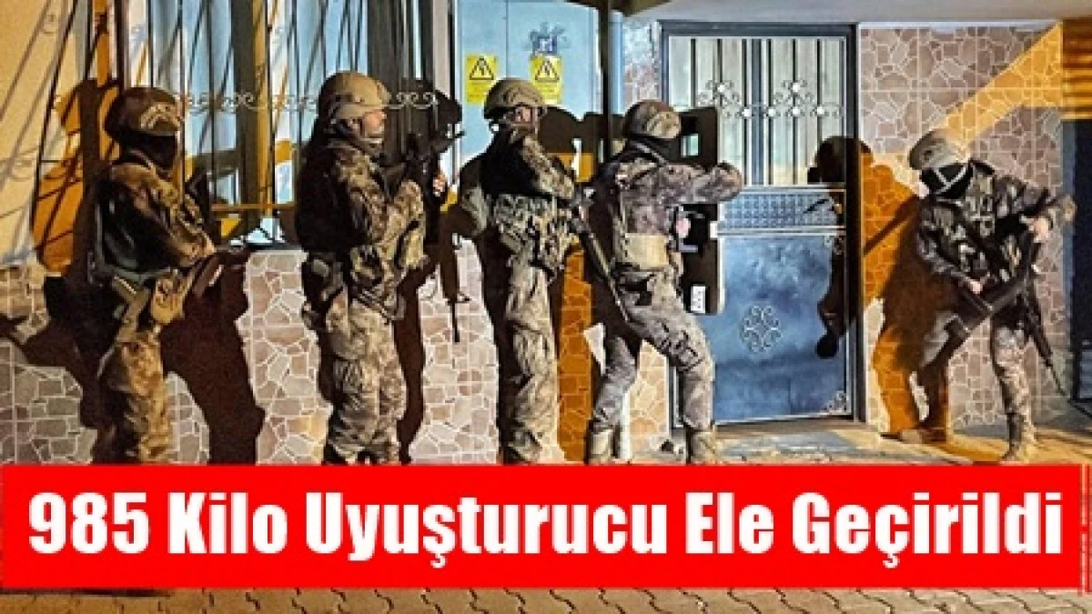 Karaman dahil 75 ilde eş zamanlı operasyon yapıldı