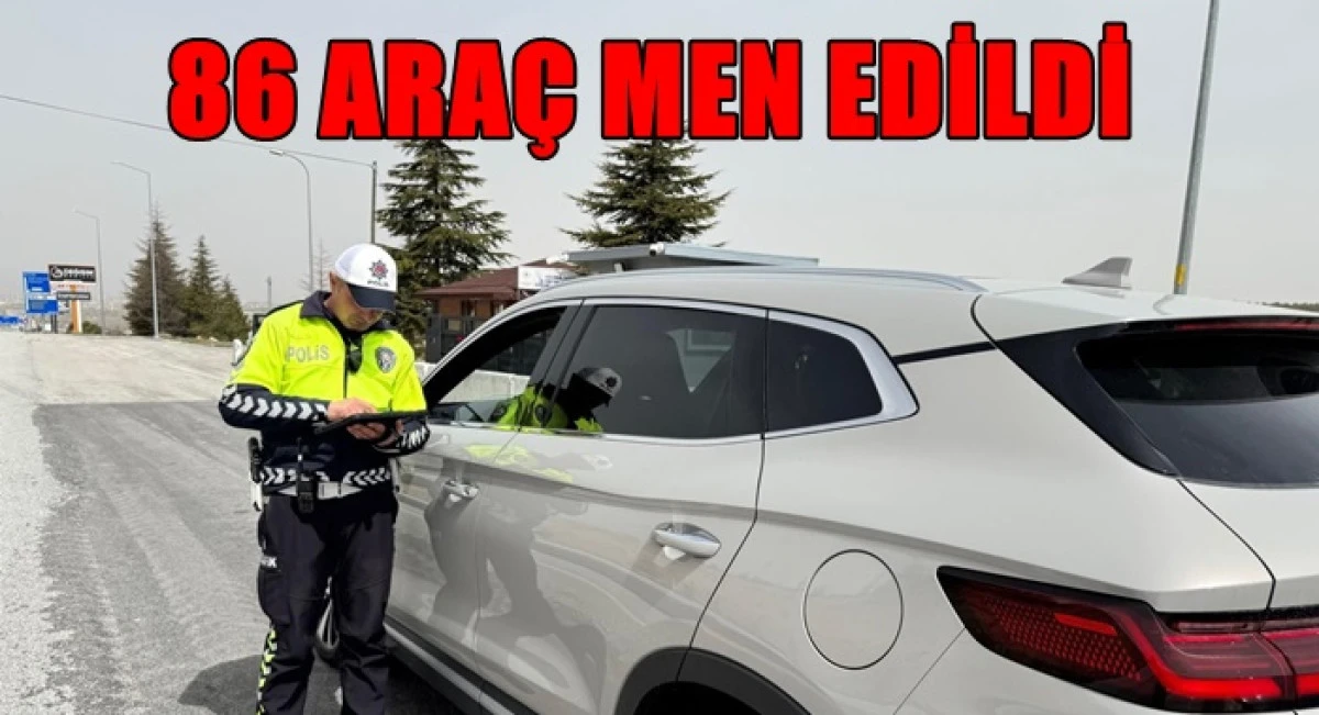 Karaman Emniyet M&uuml;d&uuml;rl&uuml;ğ&uuml;&rsquo;n&uuml;n 23-29 Mart Raporu