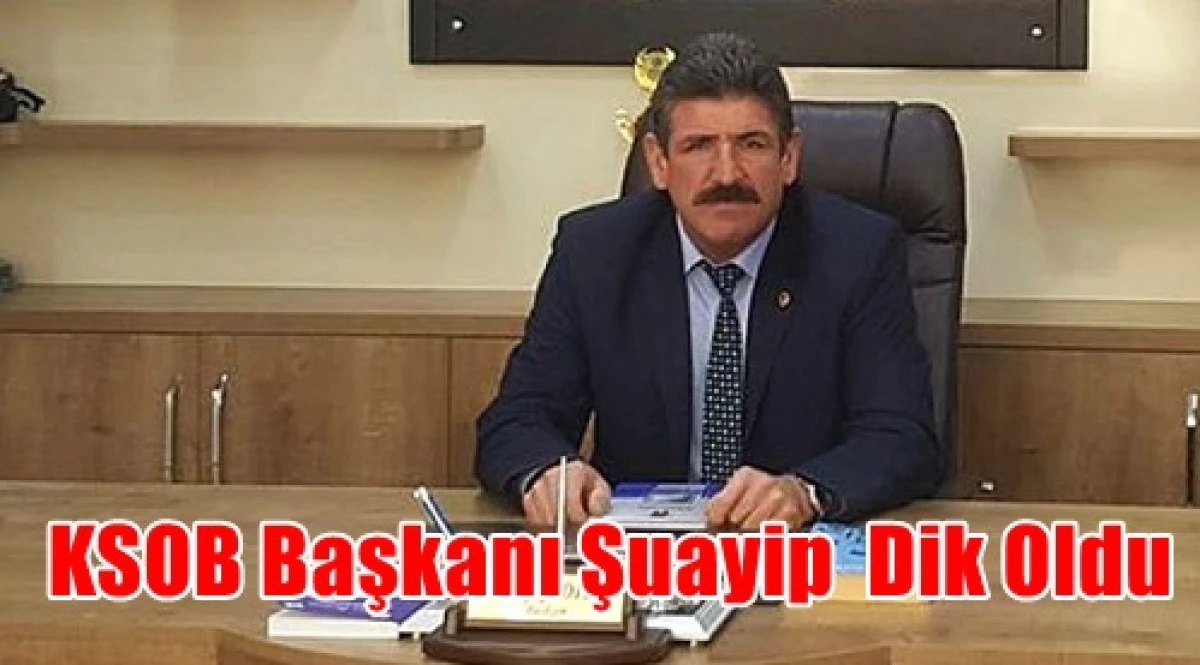 Karaman Esnaf ve Sanatk&acirc;rlar Odaları Birliği (KSOB) Başkanlığına Şuayip Dik Se&ccedil;ildi