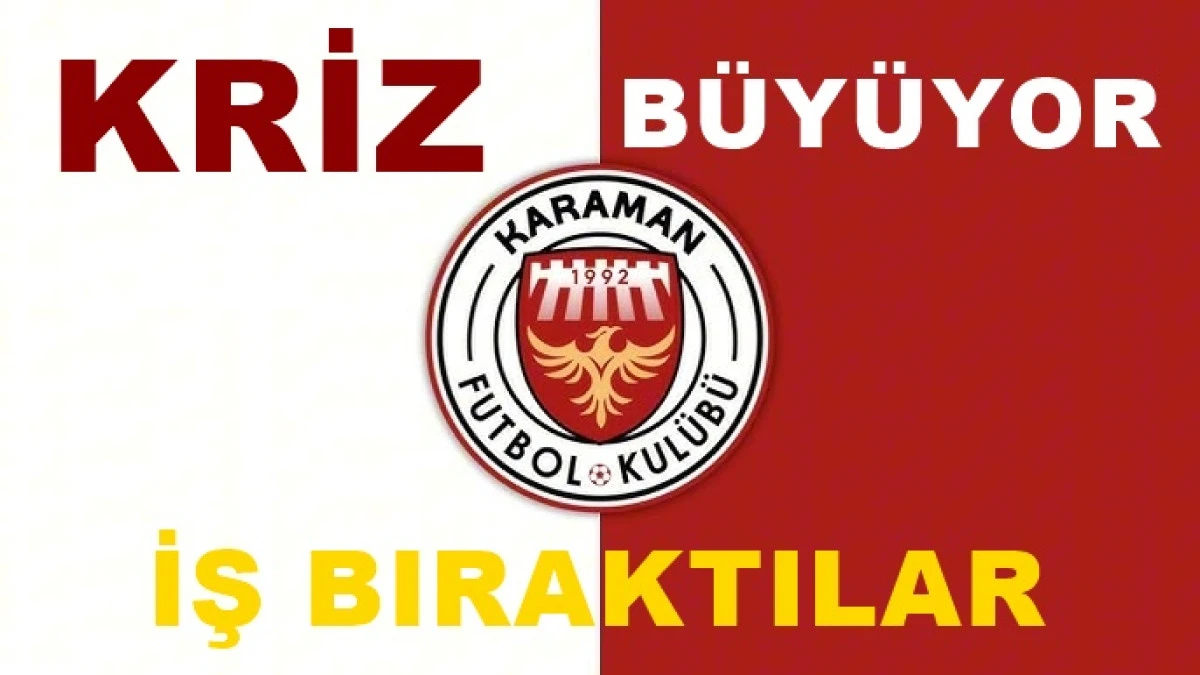 Karaman FK 'da İş bırakma