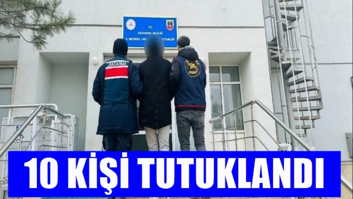 Karaman İl Jandarma Komutanlığının Bu Haftaki Asayiş Raporu