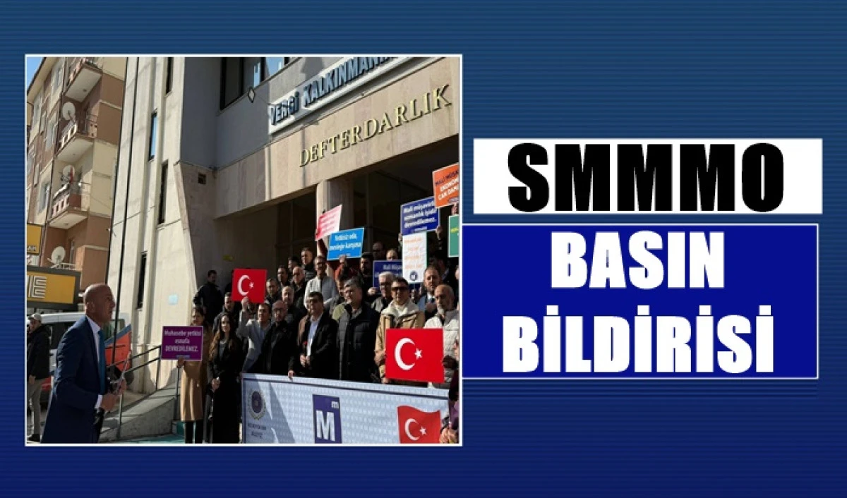 Karaman SMMMO'dan Sert Basın Bildirisi