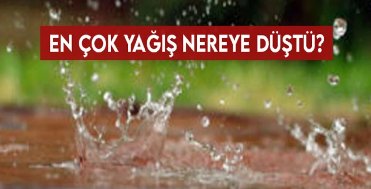 Karaman'a Bereket Yağdı