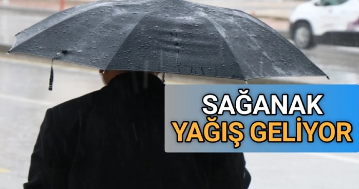 Karaman&rsquo;a sağanak yağış geliyor