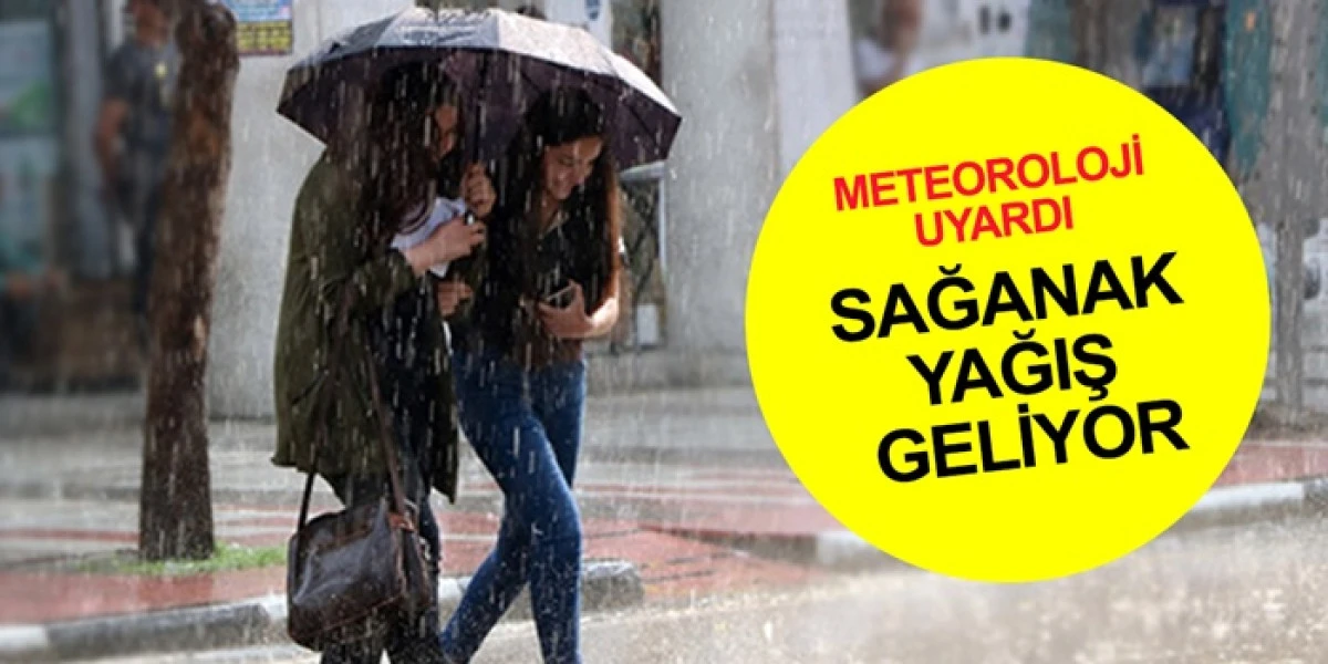 Karaman&rsquo;a sağanak yağış geliyor