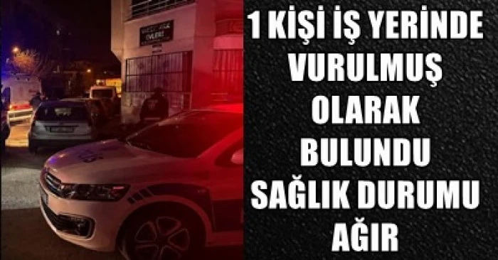 Karaman&rsquo;da 1 Kişi D&uuml;kkanında Vurulmuş Halde Bulundu