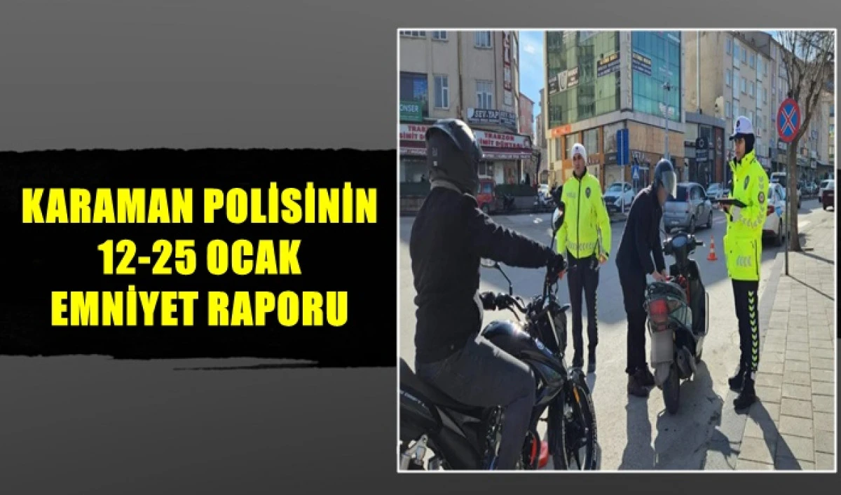Karaman&rsquo;da 13 şahıs yakalandı, &ccedil;ok sayıda silah ve uyuşturucu ele ge&ccedil;irildi