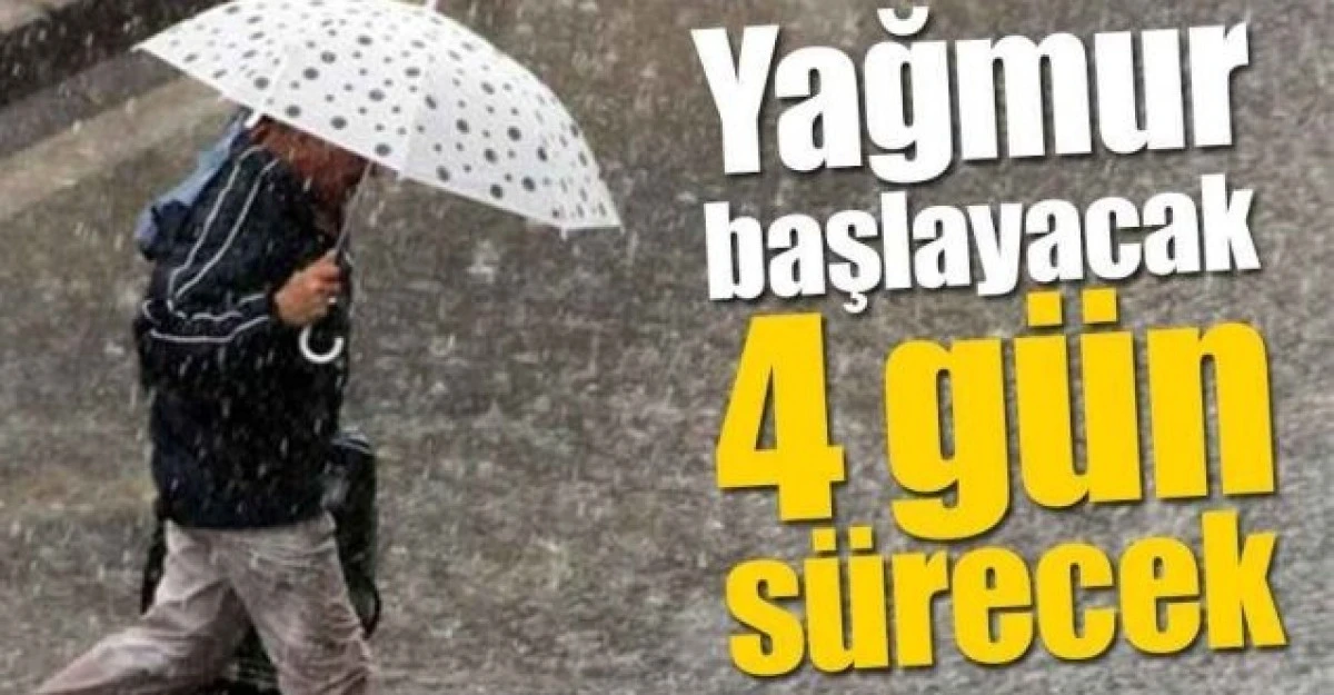 Karaman'da 4 G&uuml;n Yağış Var