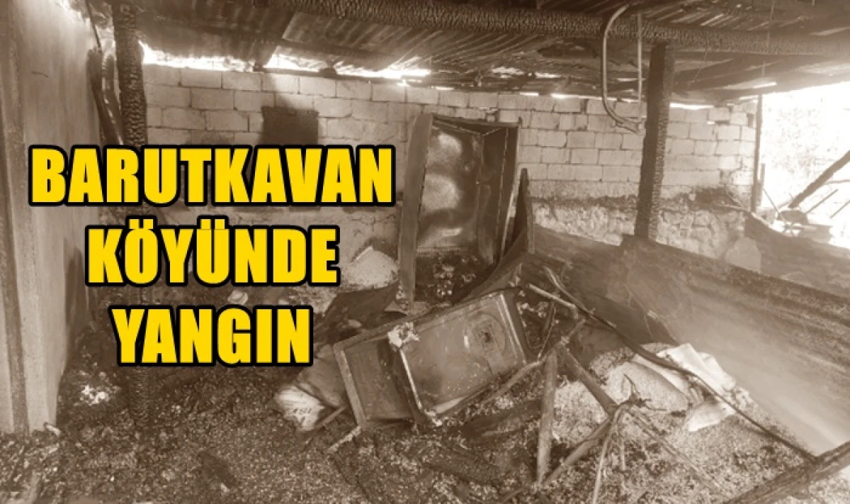 Karaman&rsquo;da aşene alevlere teslim oldu
