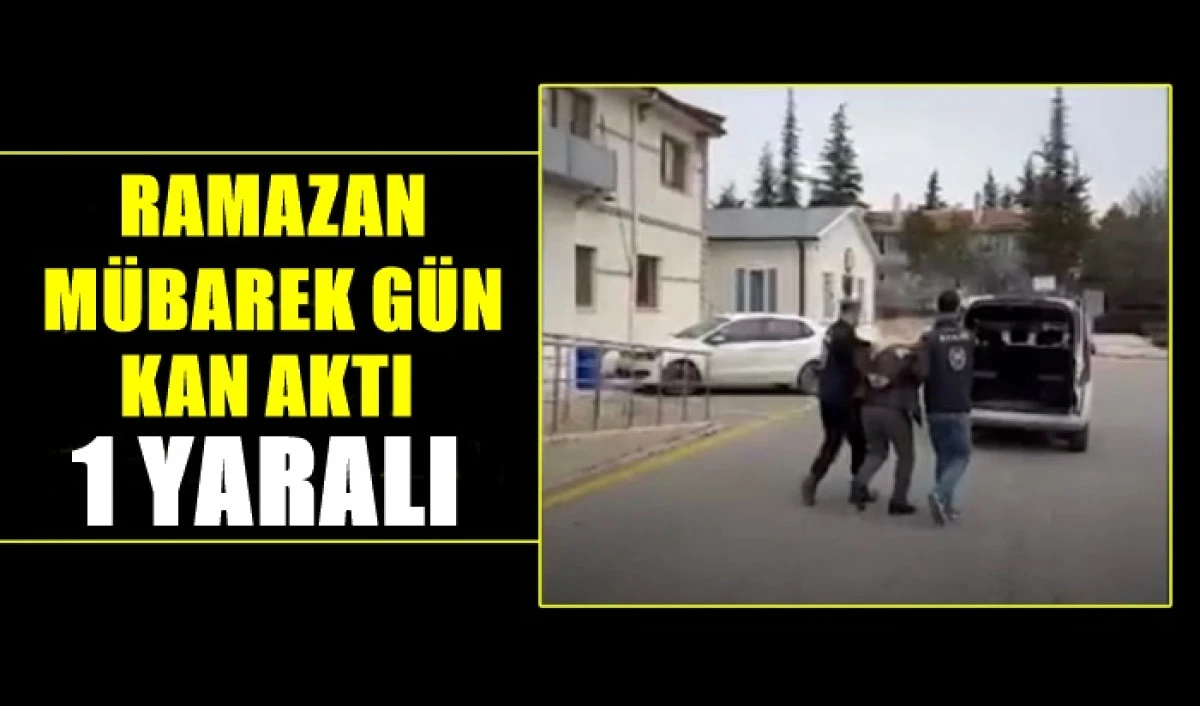 Karaman'da bı&ccedil;aklı kavga! 1 yaralı