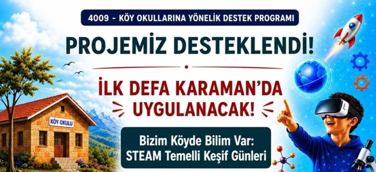 Karamanda Bir İlk Daha 
