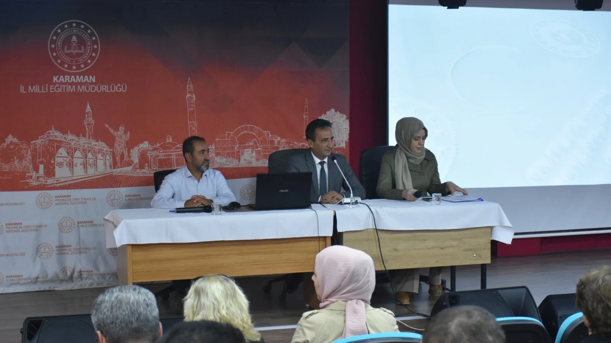 Karaman'da ÇEDES Projesi için okul müdürleri toplandı