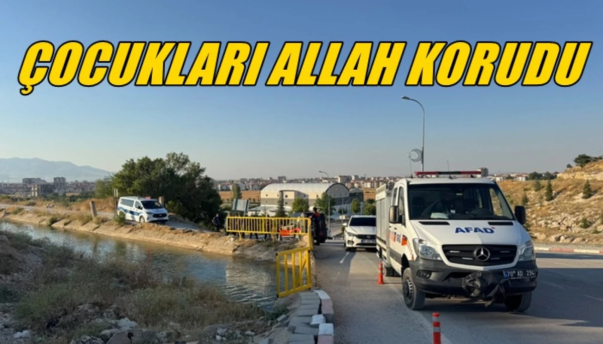 Karaman'da &ccedil;ocuklar faciadan d&ouml;nd&uuml;