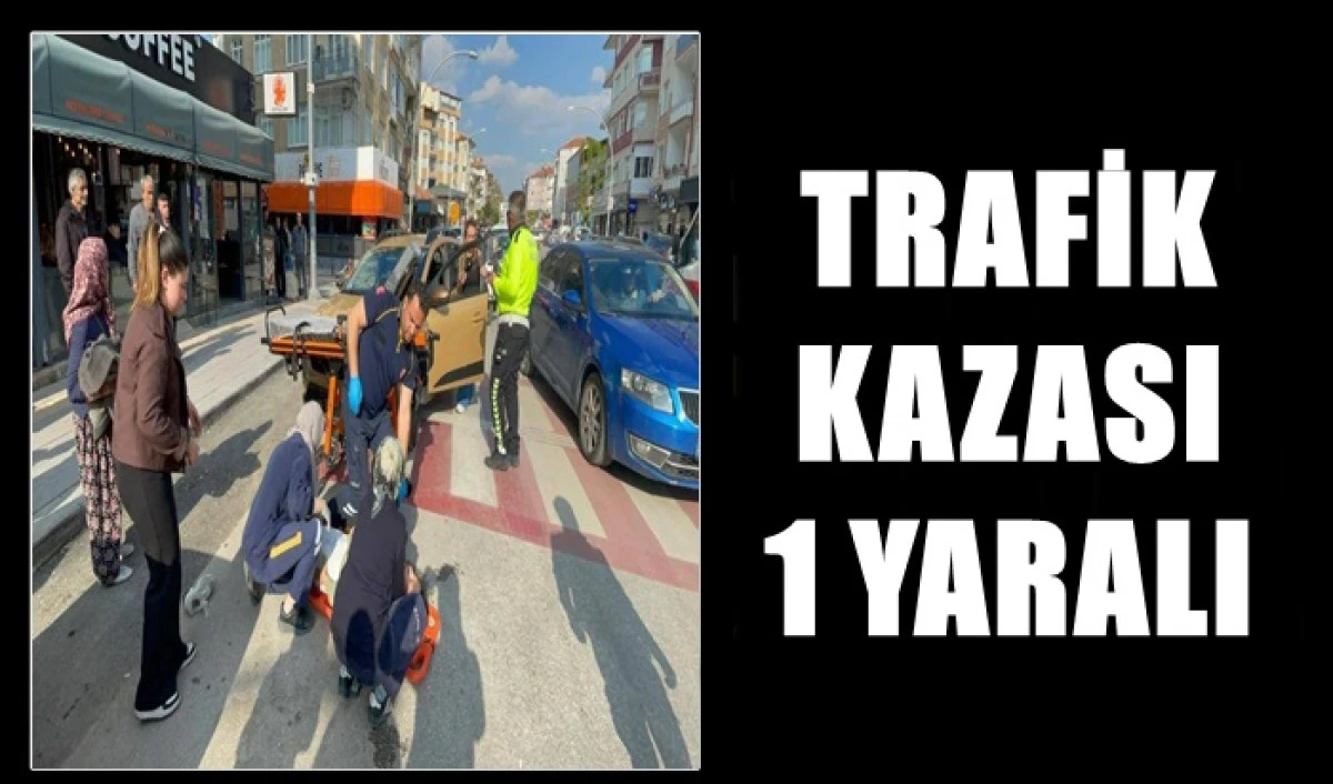 Karaman&rsquo;da Kaza 1 Yaralı !