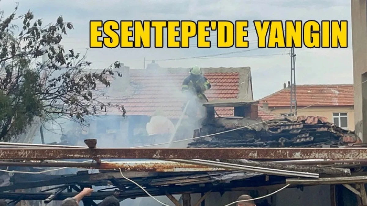 Karaman&rsquo;da m&uuml;ştemilatta &ccedil;ıkan yangın eve sı&ccedil;ramadan s&ouml;nd&uuml;r&uuml;ld&uuml;