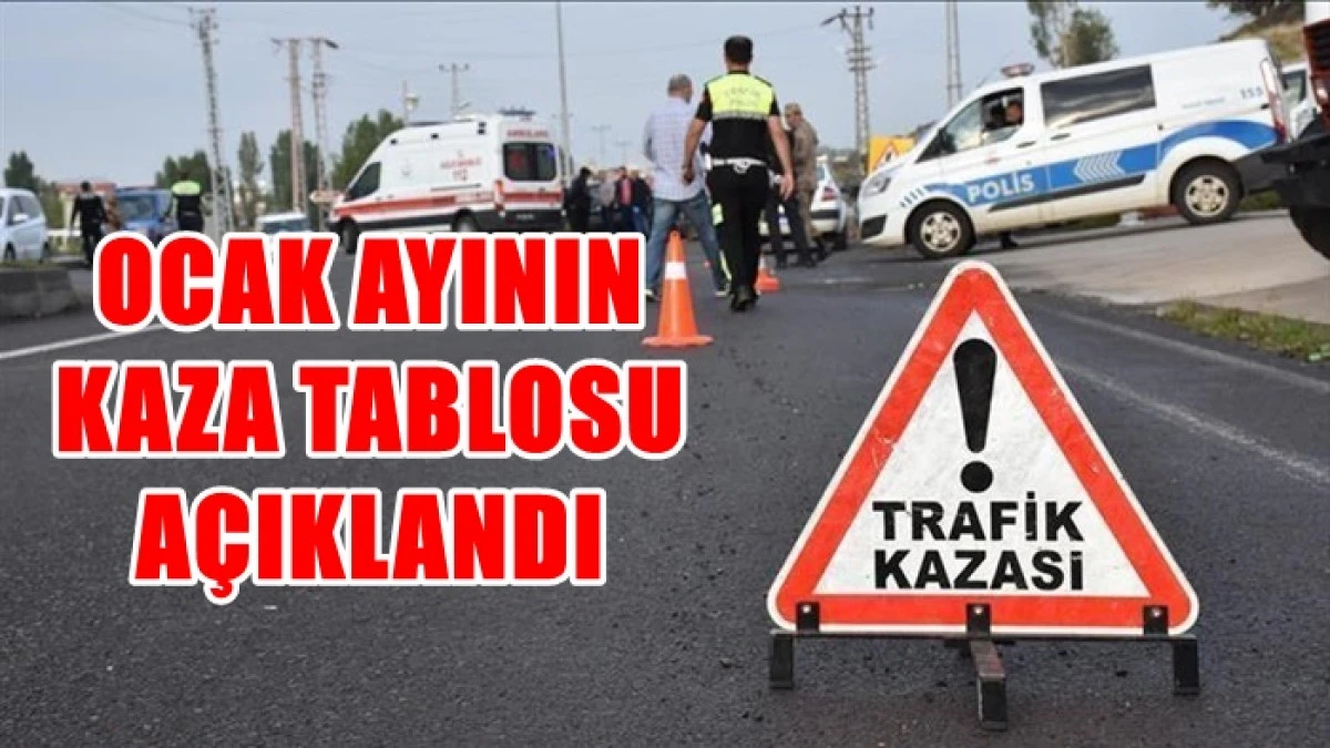 Karaman'da Ocak Ayının Acı Tablosu