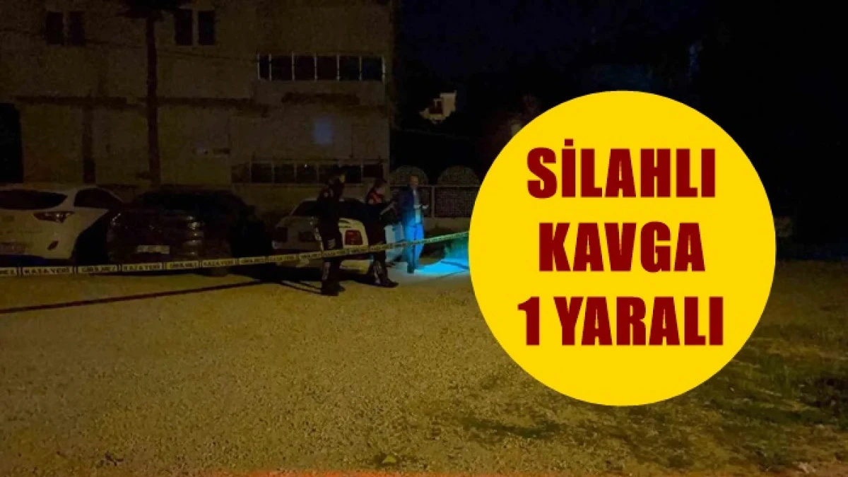 Karaman&rsquo;da silahlı kavga: 1 yaralı