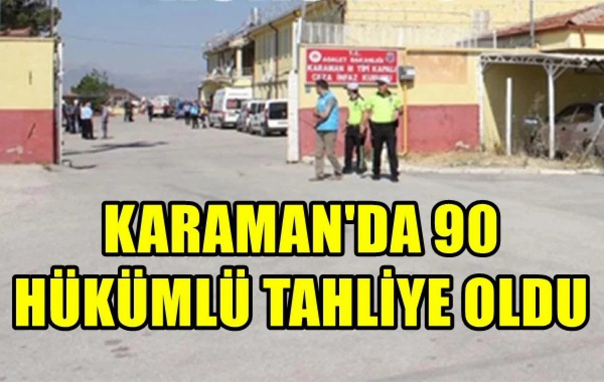 Karaman'da tahliyeler başladı