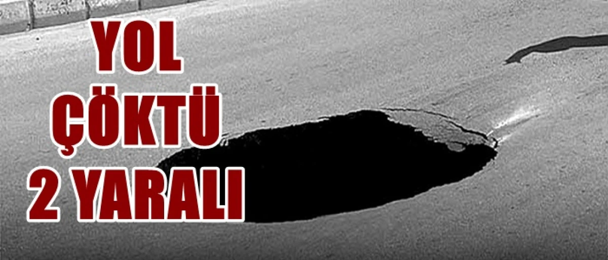 Karaman&rsquo;da yol &ccedil;&ouml;kt&uuml;: 2 yaralı