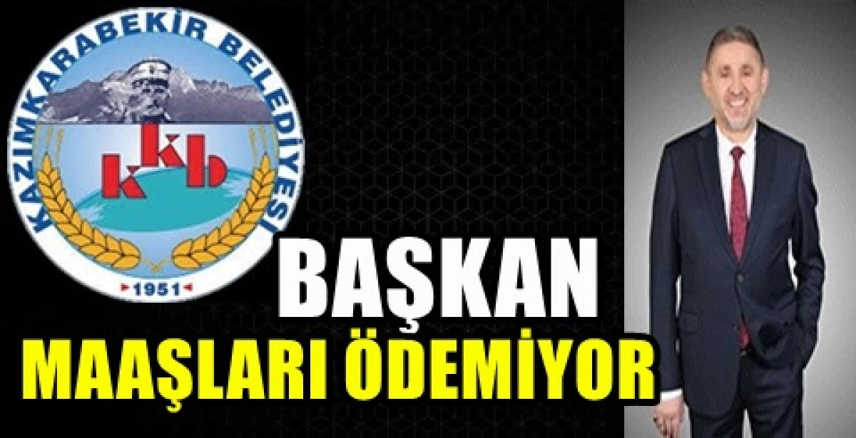 Kazımkarabekir ilçe Belediyesinde işçiler isyanda