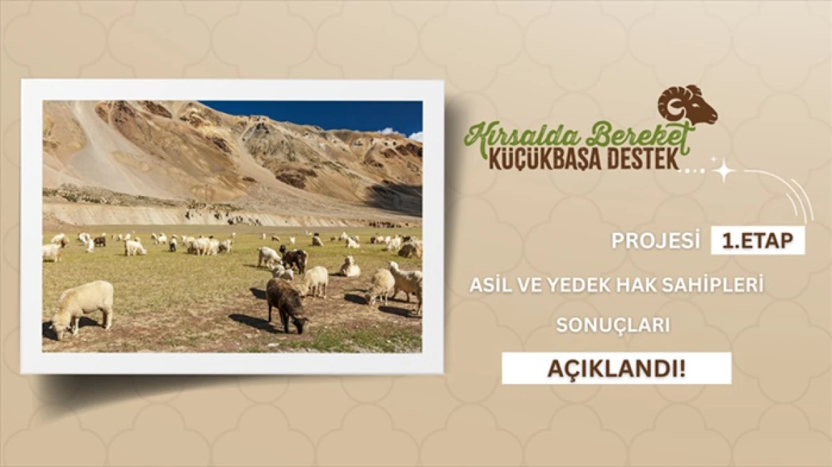 Kırsalda Bereket K&uuml;&ccedil;&uuml;kbaşa Destek Projesi" sonu&ccedil;ları a&ccedil;ıklandı.
