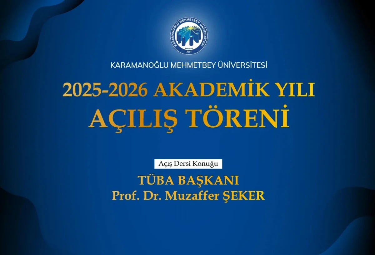 KMÜ’de 2025-2026 akademik yılı başlıyor