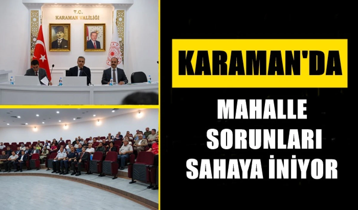 Mahalle Sorunları Sahaya İniyor