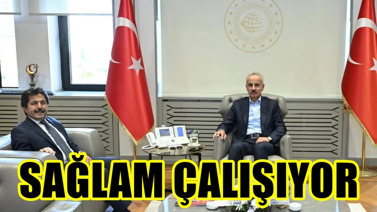 Milletvekili Osman Sağlam Çalışıyor.