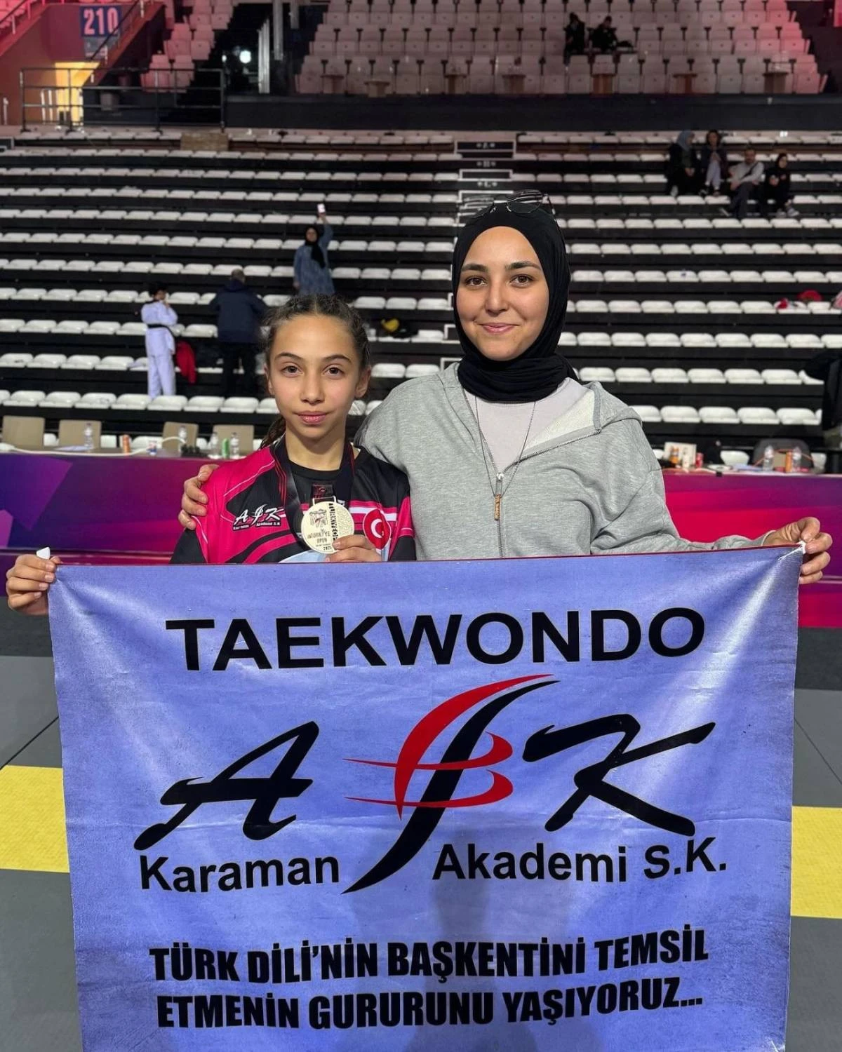 Milli tekvandocu Bilge Nisa Topak Avrupa Yolunda