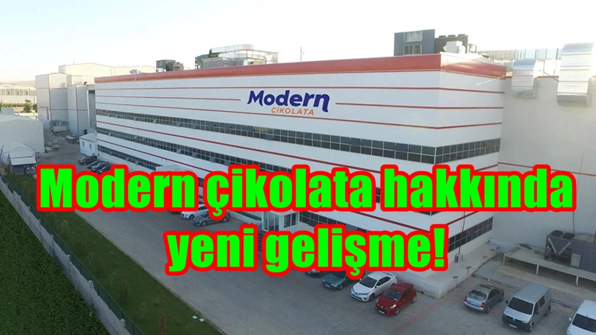 Modern çikolata hakkında yeni gelişme!